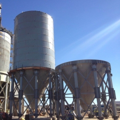 silo à ciment vertical