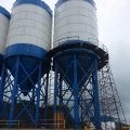 silo à ciment pour installations de traitement en lots